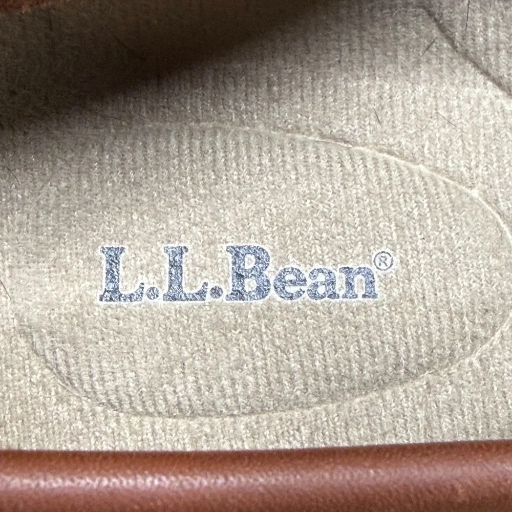 LL BEAN Blucher Mocs Loafer Mens 10.5 Handsewn Casual Vacation Boat Travel